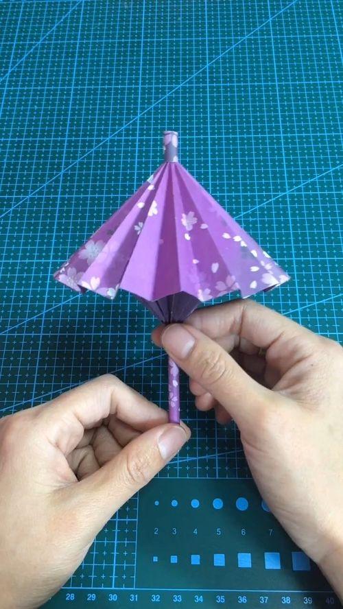 手工雨伞制作视频,一伞一世界