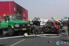 卡车车祸视频,事故原因令人深思