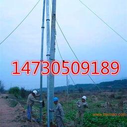 人字抱杆立杆视频